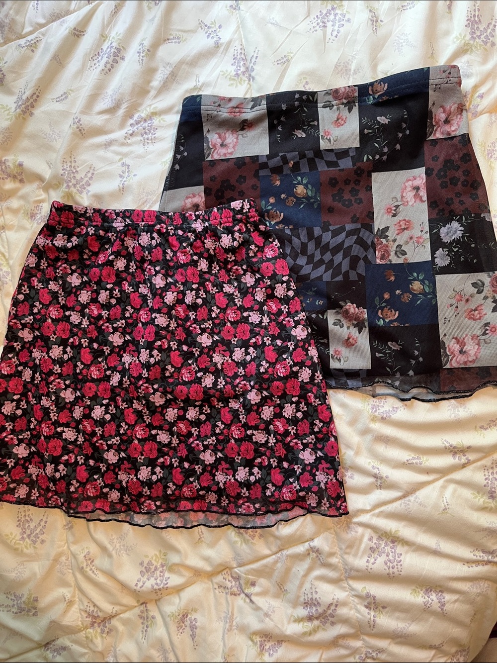 2 shein skirts